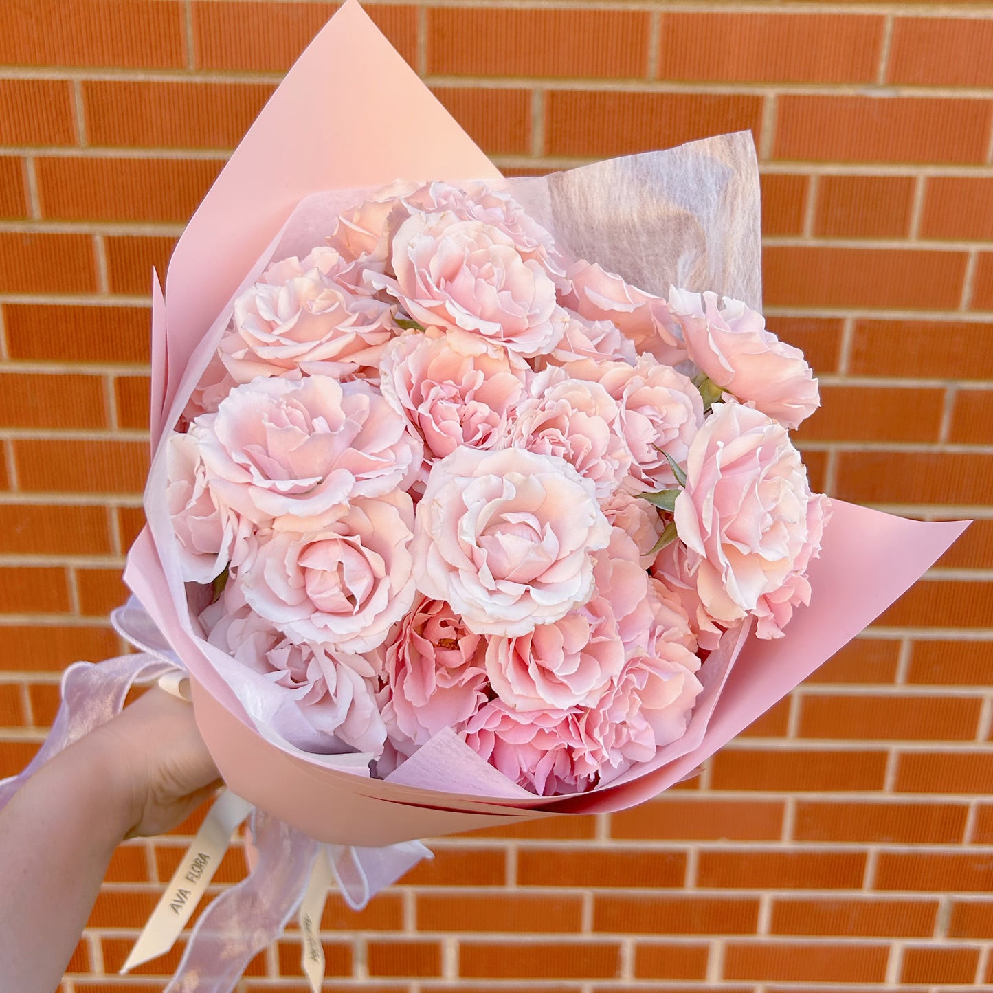 Pink Spray Roses Bouquet 粉玫瑰花束